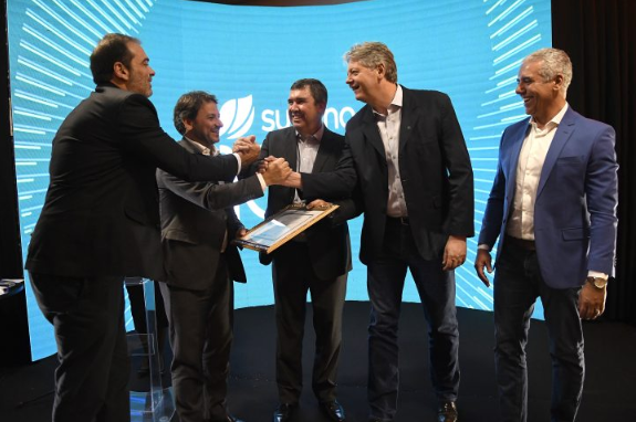 Imagem de compartilhamento para o artigo Mato Grosso do Sul formaliza entrega de licença para fábrica da Suzano da MS Todo dia